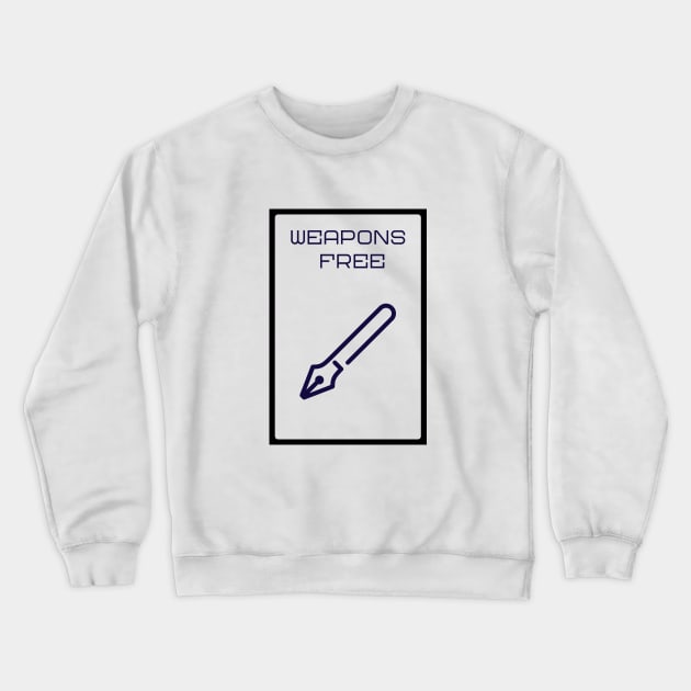 Art Teacher Crewneck Sweatshirt by InspirationalDesign